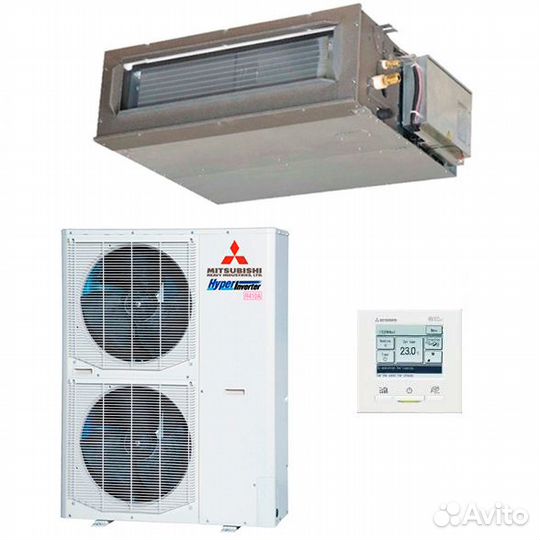 Канальный кондиционер Mitsubishi Heavy fdum100VH/F