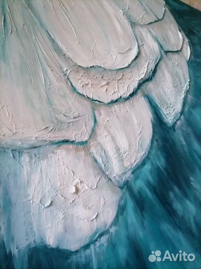 Интерьерная картина маслом на заказ