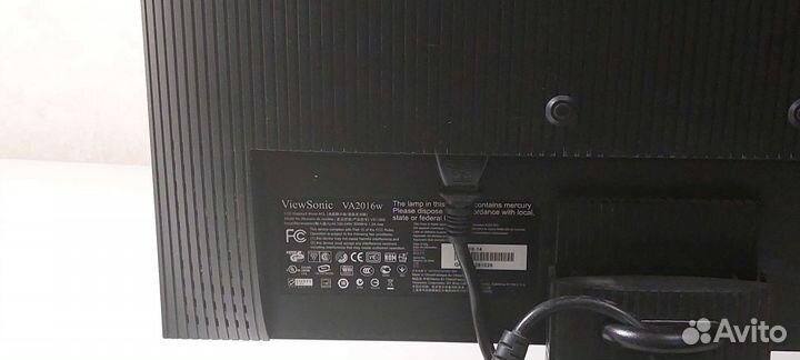 20 Монитор Viewsonic VA2016w