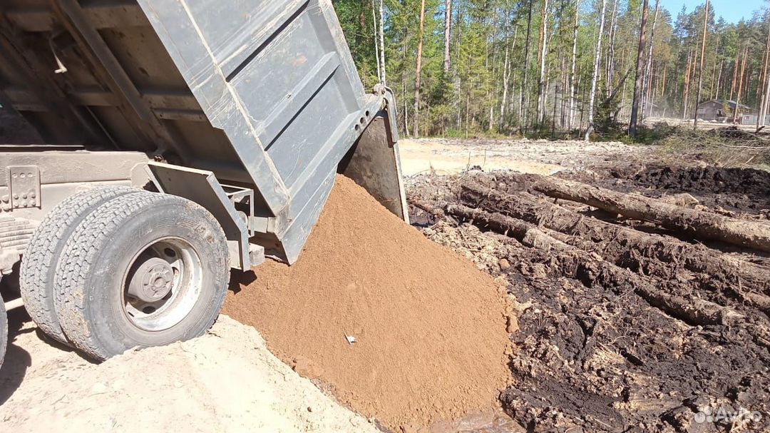 Пескогрунт с доставкой