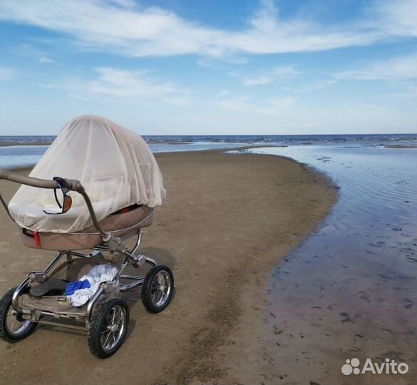 Коляска 2 в 1 бу