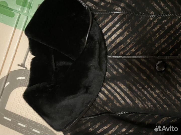 Дубленка женская 48