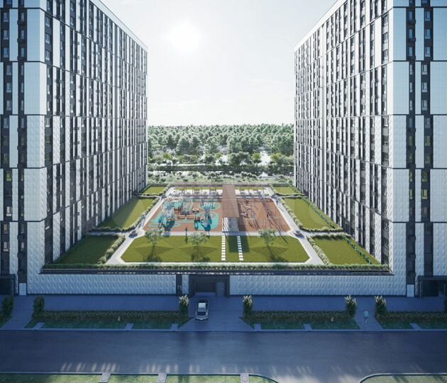 1-к. квартира, 61,6 м², 14/19 эт.