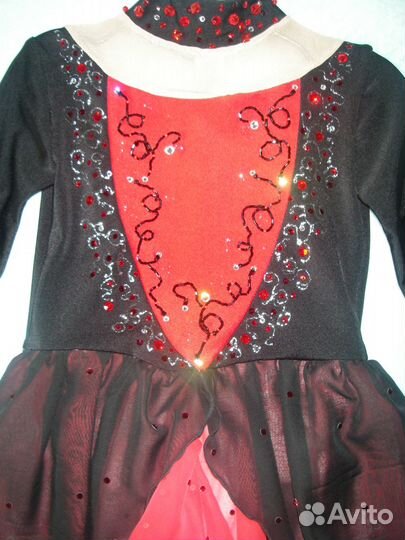 Платье для выступлений,фигур.катание.рост 104-110