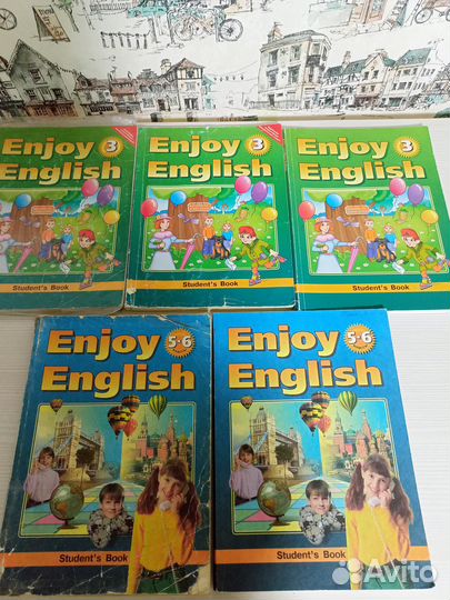 Учебник английского Enjoy English