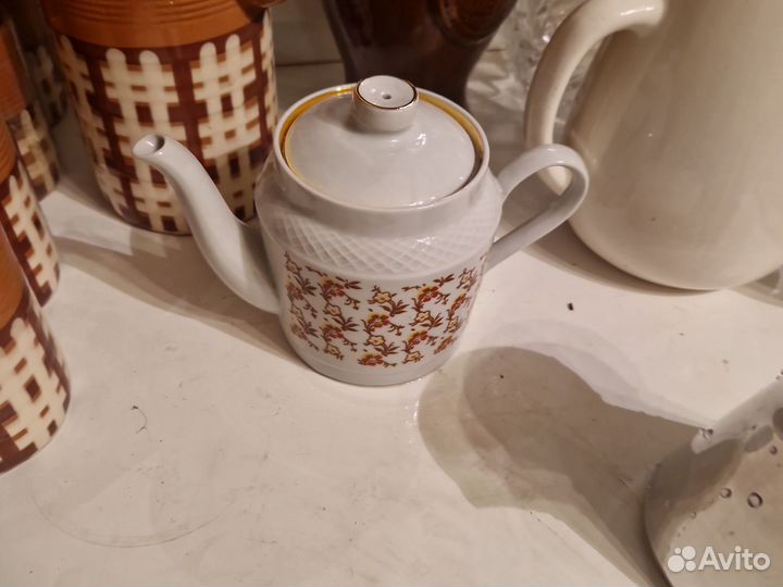 Чайник заварочный фарфоровый СССР