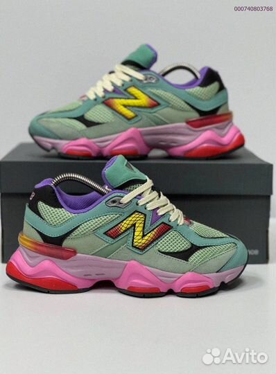 Стильные кроссовки New Balance 9060 (37-41 р)