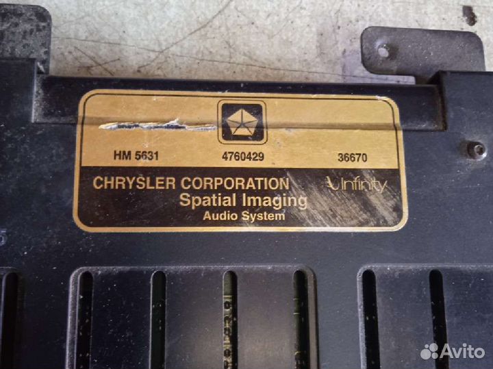Оригинальный усилитель звука Dodge intrepid