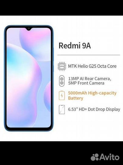 Телефон xiaomi redmi 9a