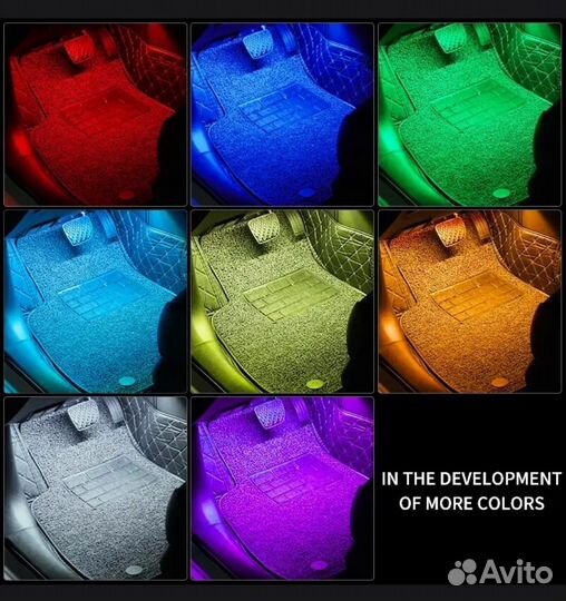 Подсветка салона автомобиля