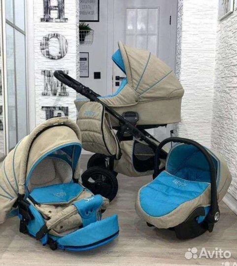 Коляска tutis 3 в 1