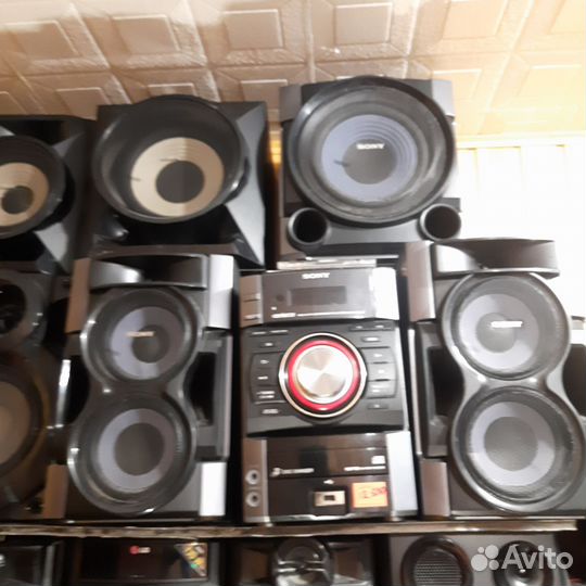 Музыкальный центр sony (700W) мощный