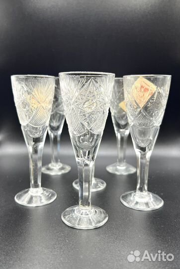 Хрустальные рюмки СССР