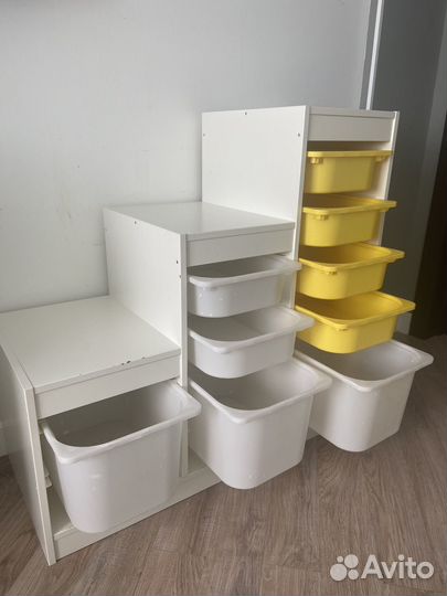 Стеллаж IKEA деревянный детский