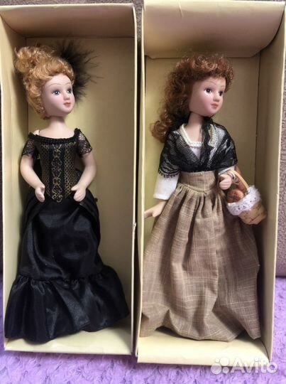 Кукла фарфоровая коллекционная