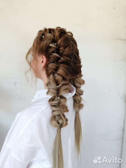 Прически, брейды, косы с канекалоном