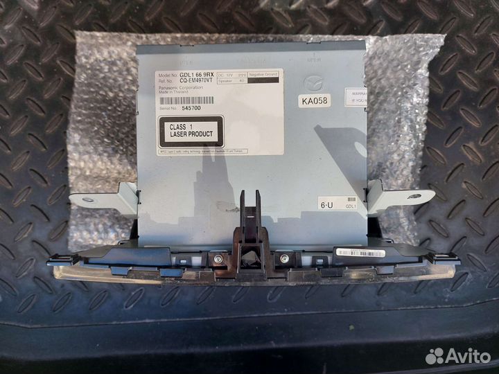 Штатное головное устройство mazda 6 gh