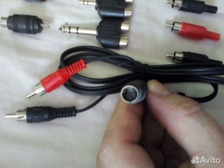 Штекеры и переходники RCA (тюльпаны, колокольчики)