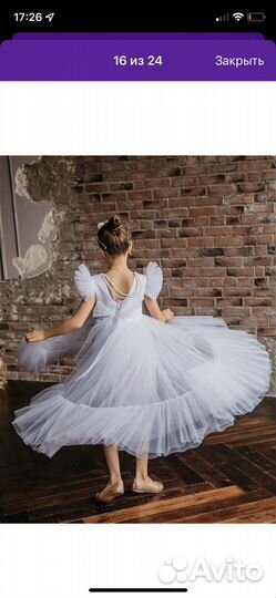 Платье на выпускной в детский сад