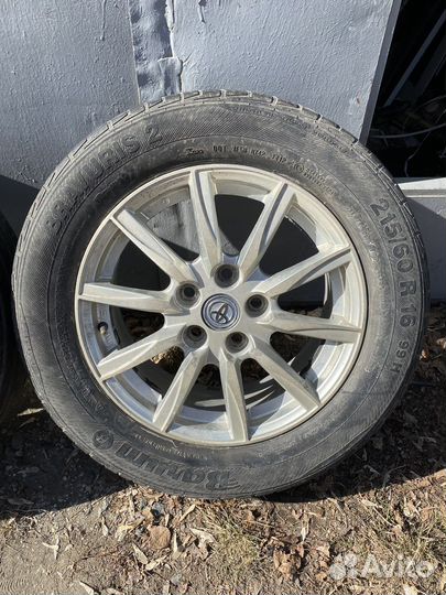 R16 Barum Bravuris 2 215/60, PCD 5x114.3 DIA 54