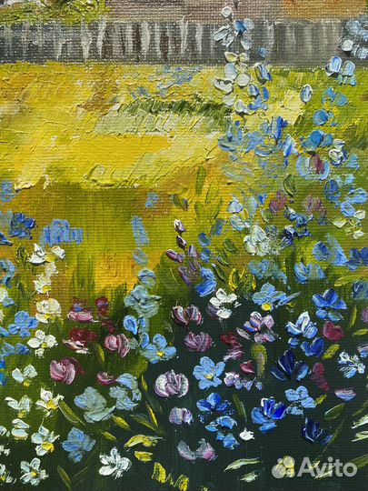 Картина маслом пейзаж