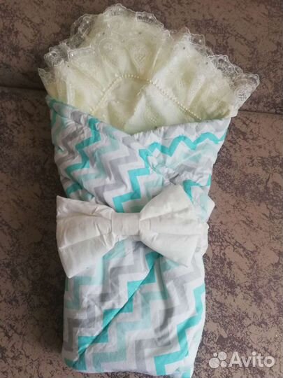 Конверт одеяло на выписку