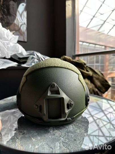 Тактический шлем Без ушей арамид