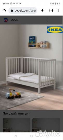 Детская кроватка