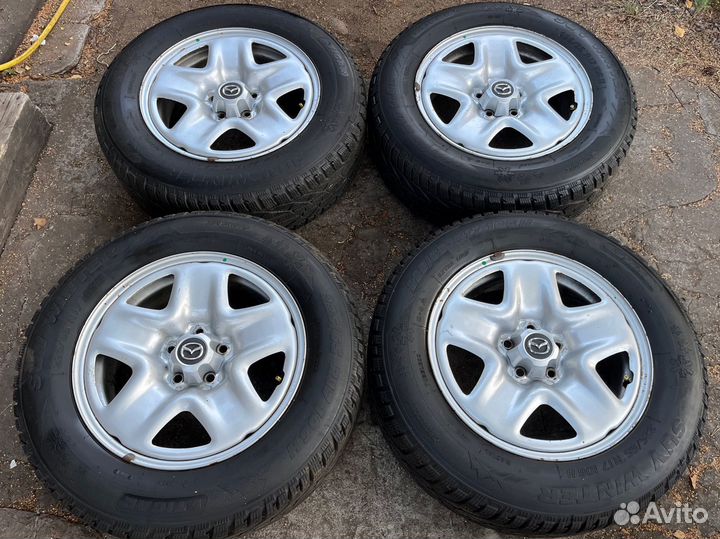 Колеса r17 5/114.3 mazda cx-5 ориг зимние