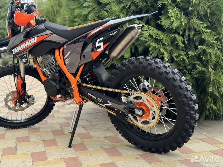 Эндуро Zuumav FX K5 lite 250cc Orange 21/18