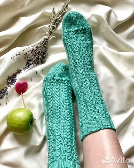 Носки спицами