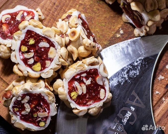 Рахат лукум с барбарисом