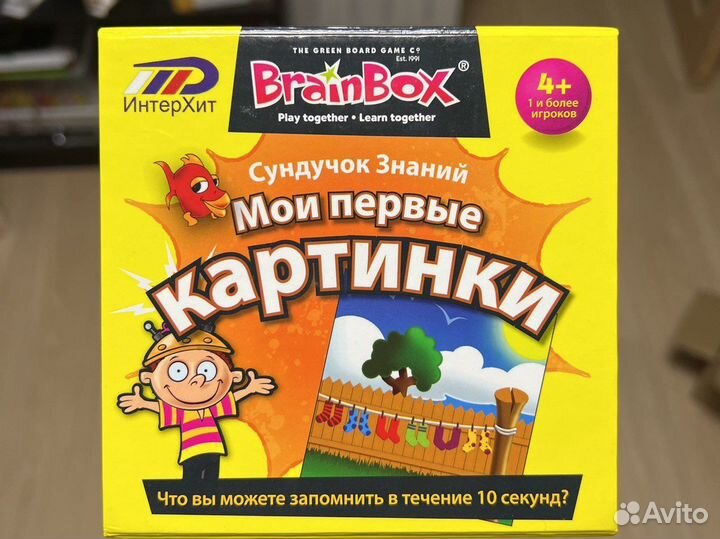 Сундучок знаний Brainbox Мои первый картинки