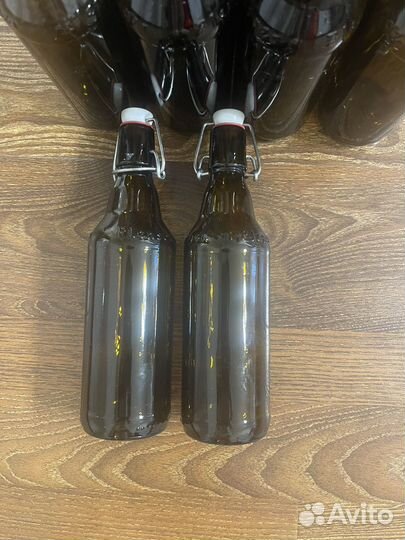Бутылки с бугельной крышкой 0.5
