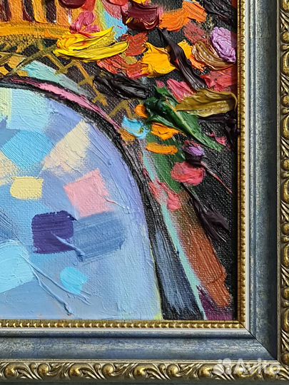 Картина маслом на холсте 