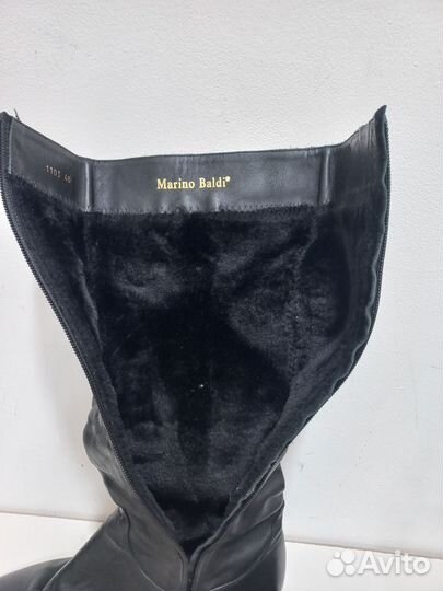 Сапоги женские натуральная кожа 40