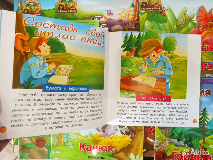 23 выпуска Животные леса Deagostini