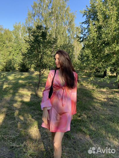 Платье летнее мини, 42 размер