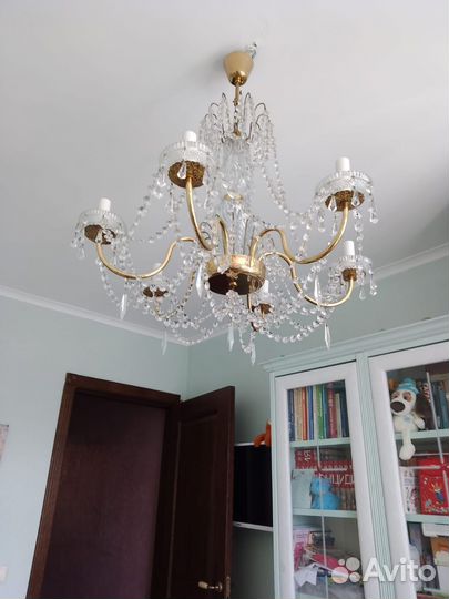 Люстра хрустальная