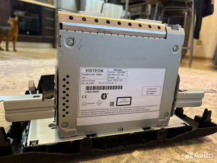 Продам штатную магнитолу с qashqaiJ11