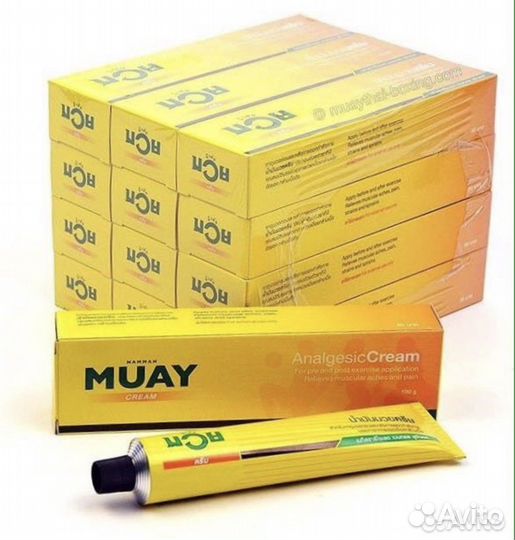 Тайский массажный крем намман муай namman muay 30г