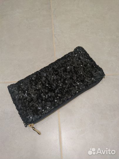 Клатч черный