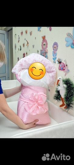 Одеяло на выписку зима