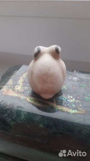 Статуэтка фарфор бисквит зайчик Турыгино