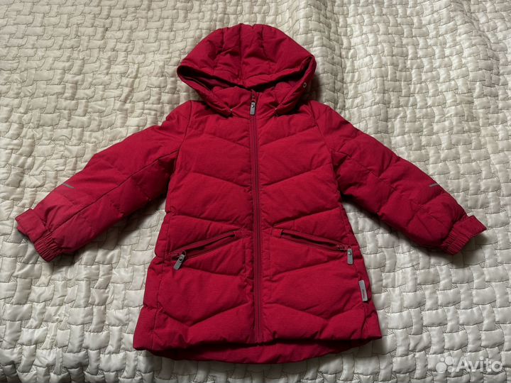 Пуховик reima 110 зима