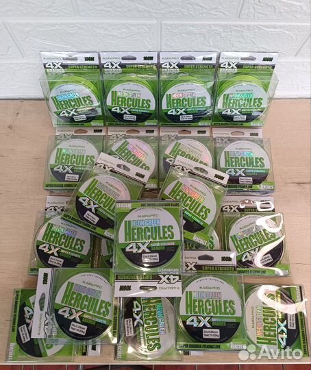 Плетеный шнур плетенка для рыбалки Kaida 4х100 m