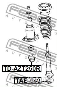 TAB549 Сайлентблок заднего амортизатора