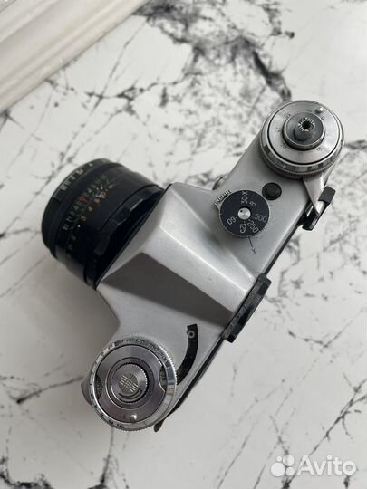 Фотоапарат Зенит-Е + объектив Гелиос 44-2