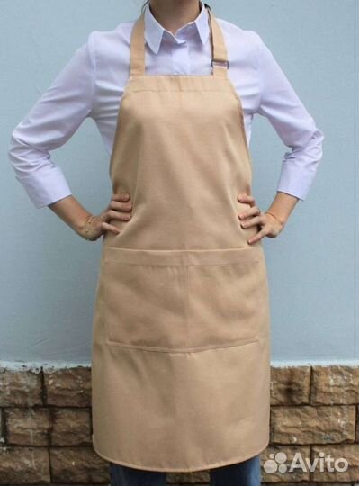 Фартук рабочий кухонный в 2х цветах