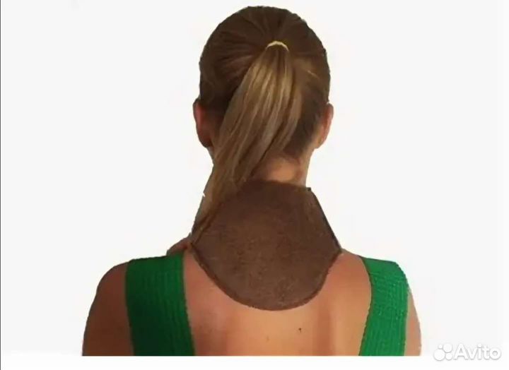 Лечебный воротник из верблюжей шерсти